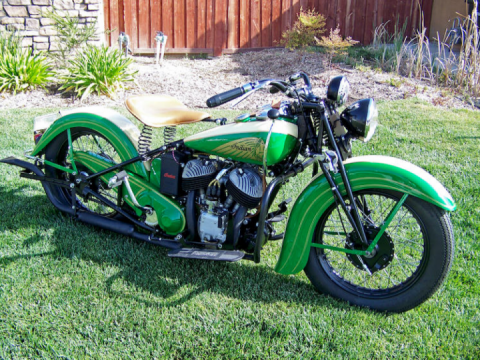 Restored 1939 Indian Sport Scout