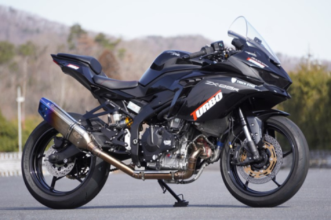 ZX-25R Turbo Marks Over 252 km/h! The 4-cylinder 250cc Transforms Into Over 100 HP!