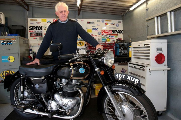 Man finds lost motorcycle on eBay after fifty years