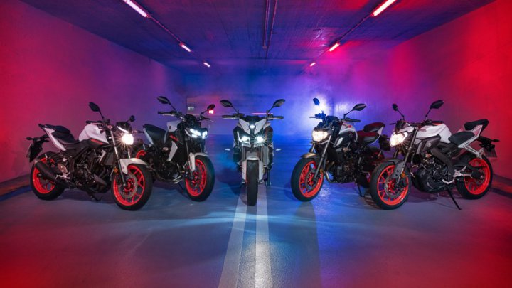 Yamaha announced new color schemes for the MT range