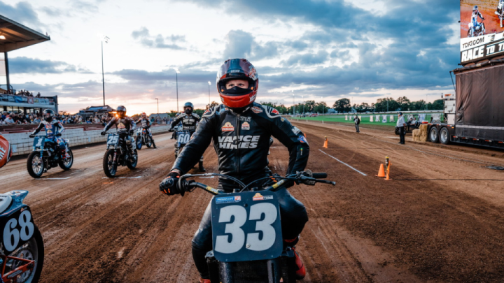 Harley-Davidson Snags Top Podium Flat Track Finish