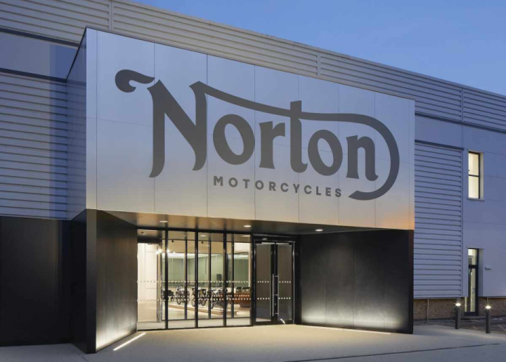 A view for Norton Motorcycles manufacturing facility