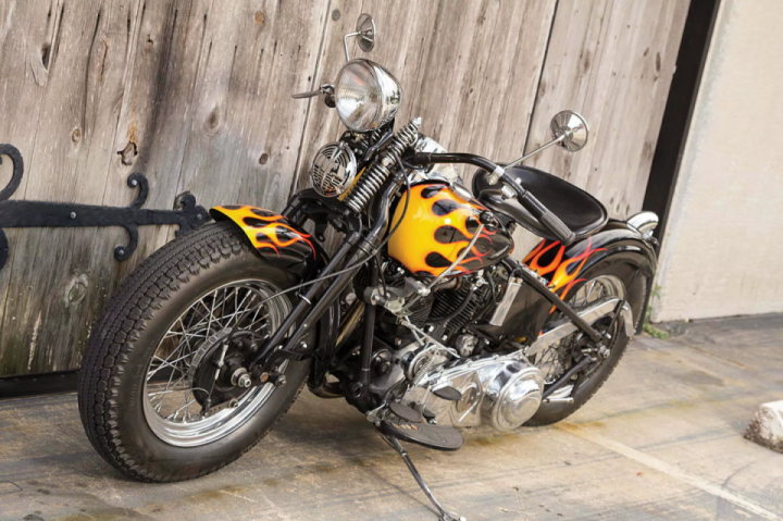 Custom 1941 Harley-Davidson Knucklehead