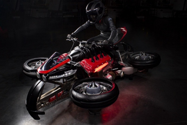 Lazareth LMV496: The Flying Motorcycle With A Maserati Engine