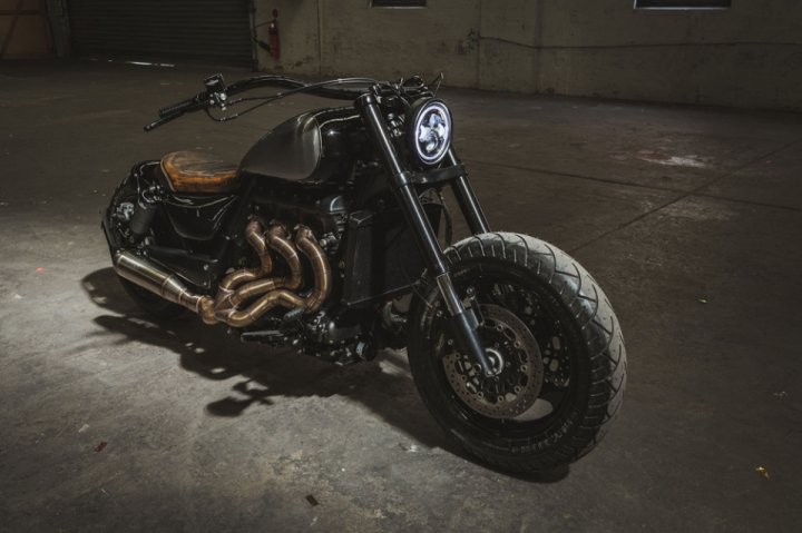 Triumph Rocket III bobber by Gasoline Motor Co.