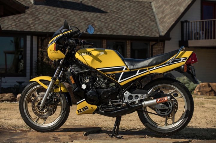 Yamaha Rz350 Kenny Roberts Edition Two Stroke Motorcycle