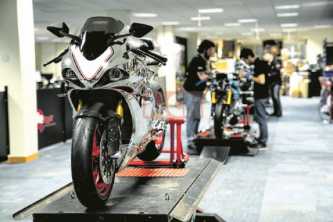 First Norton V4 SS superbikes already entered the production line