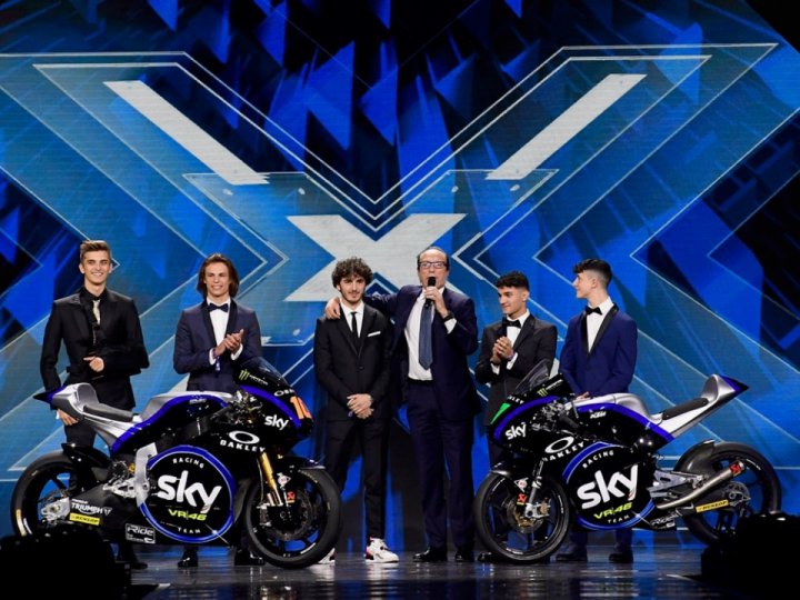 2019 VR46 team’s unveiling on X-Factor