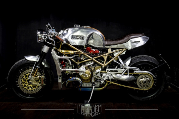 Metalbike Garage's Ducati Monster S4R Is a Two-Wheeled Knight