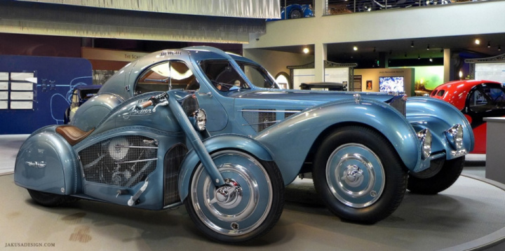 Harley-Based Bugatti Type 57SC