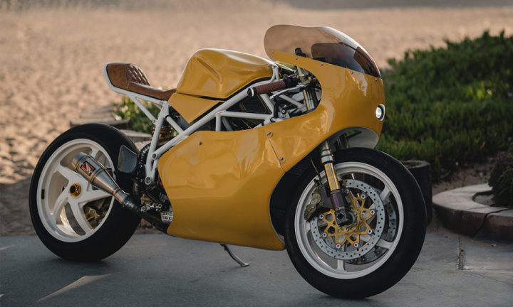 Ducati 998 Retro style by Upcycle Motor Garage