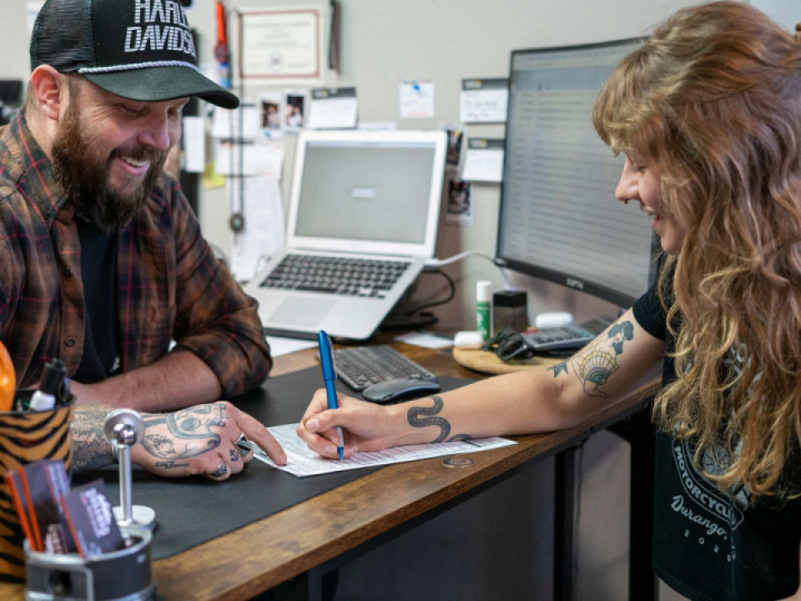 How To Be a Woman in a Motorcycle Dealership, a Guide