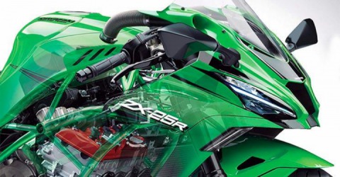 Kawasaki ZX-25R 2020: First picture from Japan