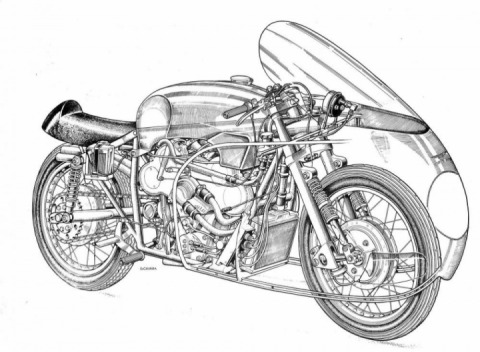 1955 Moto Guzzi 8C “Otto Cilindri”