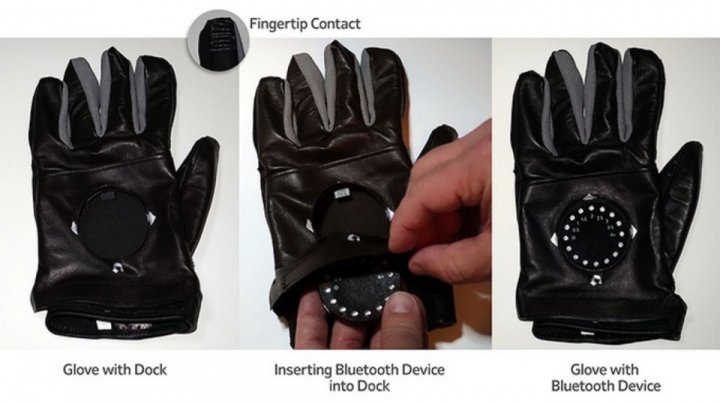 Smart Motorcycle Gloves by Lab Brothers LLC
