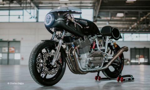 Laverda Project 12 Custom-build one-off Motorcycle by Jean-Louis Olive.