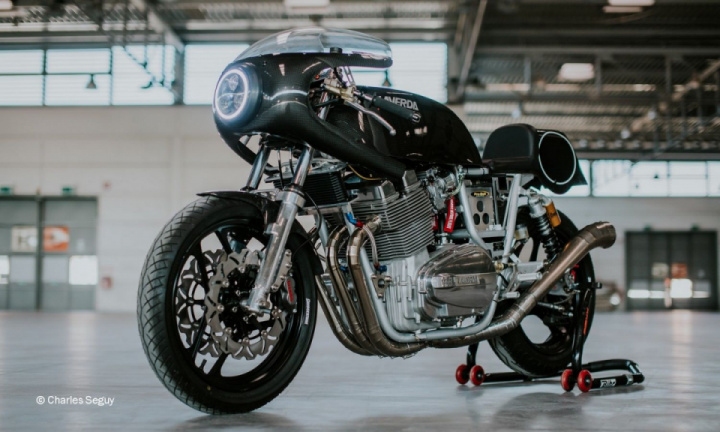Laverda Project 12 Custom-build one-off Motorcycle by Jean-Louis Olive.
