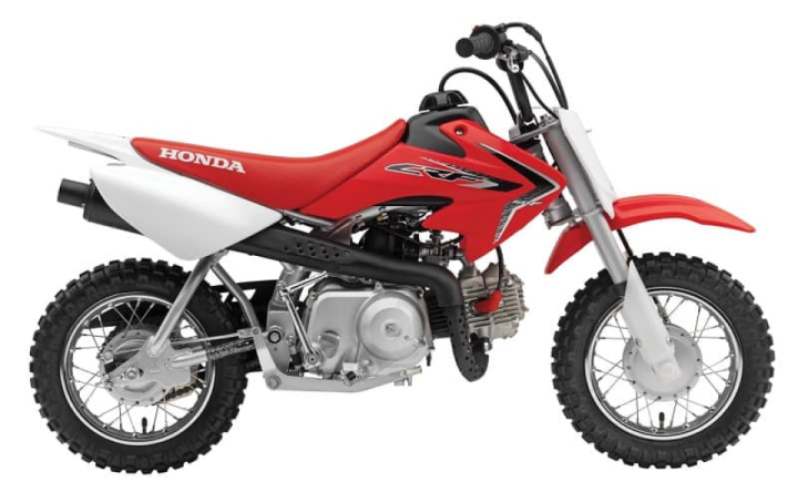 Honda CRF50F Side View