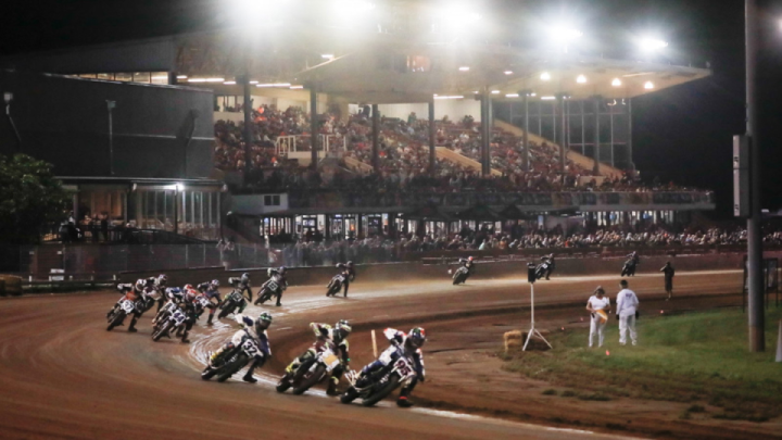 Harley-Davidson Snags Top Podium Flat Track Finish