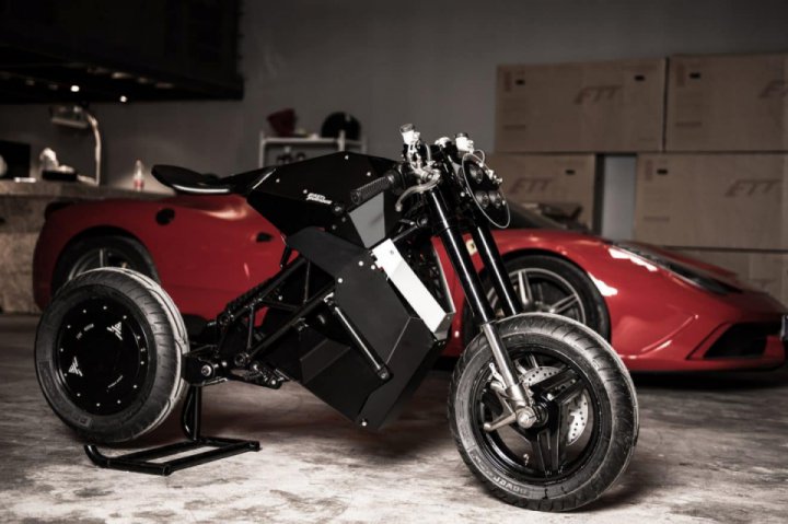 Fast and the furious electric motorcycle by ETT INDUSTRIES