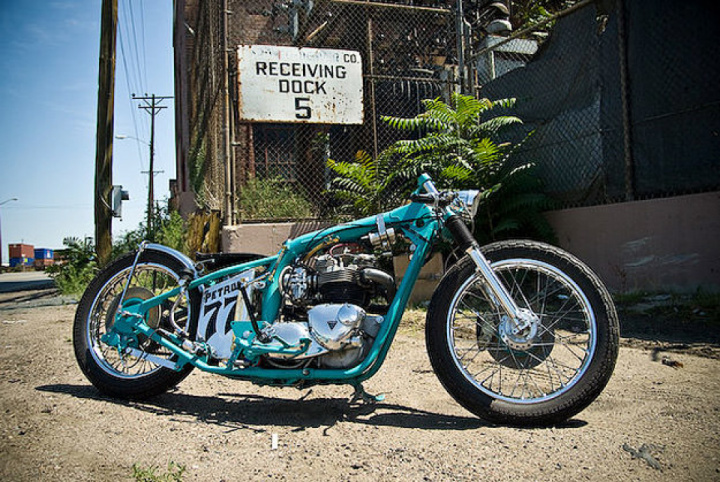 Triumph Petrol 77 by Jano Cycles