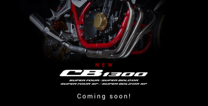 New Honda CB1300 series teased, will have 4 models, global reveal soon