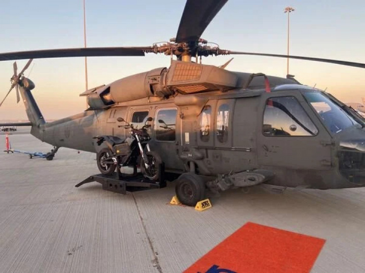 U.S. Special Forces Tests Helicopter Side-Mounted Electric Bike