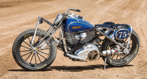 Indian Chieftain Geico Tracker by RSD