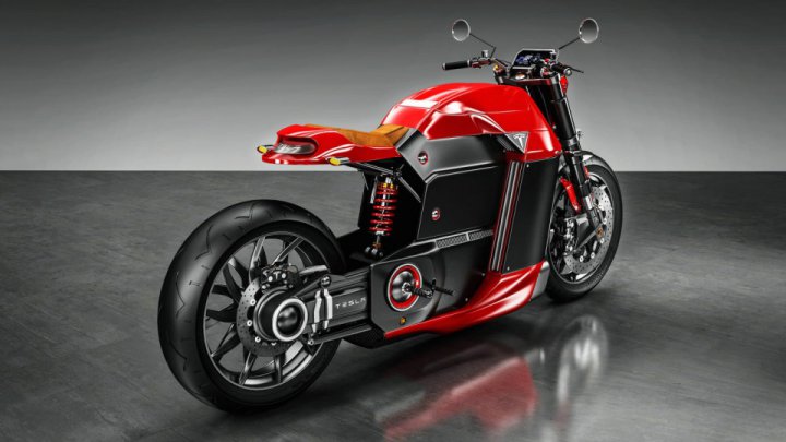 Tesla concept motorcycle