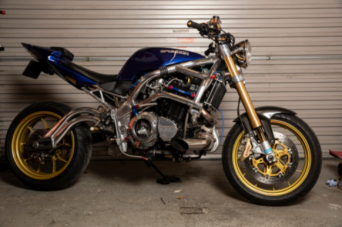 Spondon Bandit Turbo streetfighter by Dave Solomon