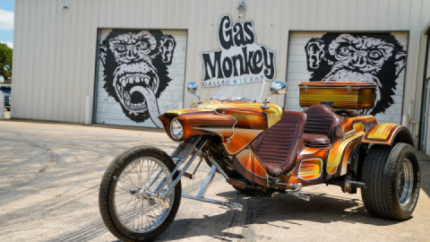 1980 Volkswagen Scorpion Chopper Trike by Gas Monkey Garage