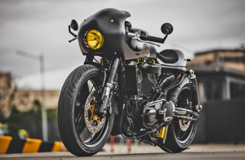 Modified Harley-Davidson Sportster XR1200 by Cowboy’s Chopper from Taiwan