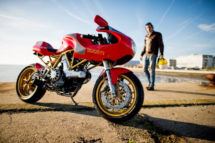 Ducati 750SS Cafe Racer by Unik Edition