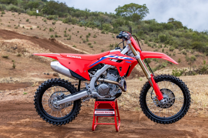 2022 Honda CRF250R updated, less weight, more HP