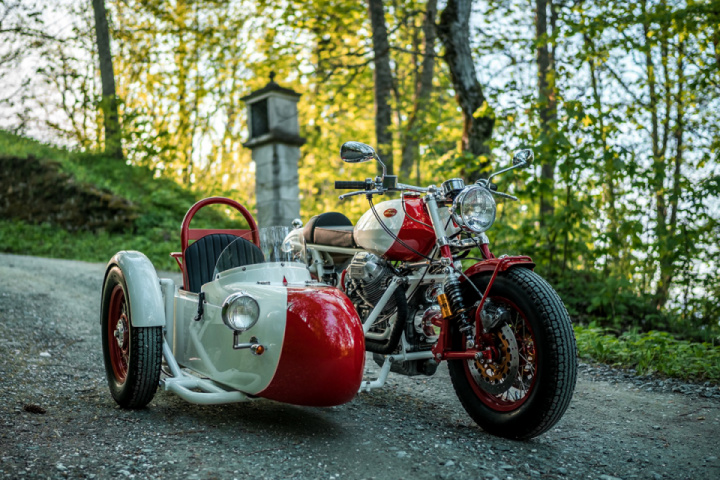 Sidecar Moto Guzzi by NCT Motorcycles