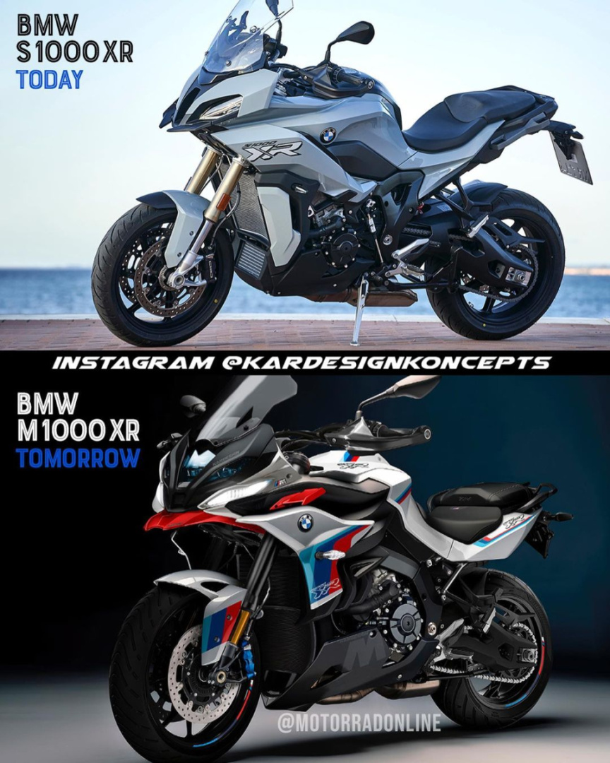 BMW M 1000 XR 2024 How about 210 HP, 220 kg, and 25,000 euros?