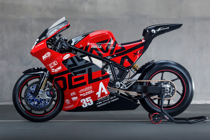 A Team of College Students Built a 228-HP, 186-MPH Fully-Electric Superbike