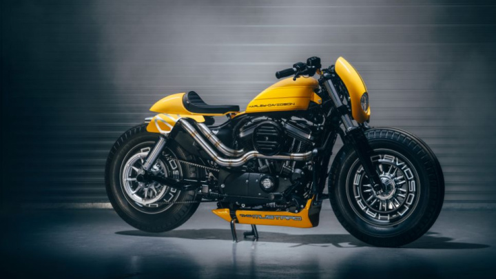 Harley Davidson  Sportster 48 "The Mustard" by Speed Custom
