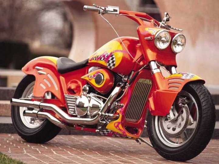 Custom Suzuki Marauder Motorcycle by Highway Hawk