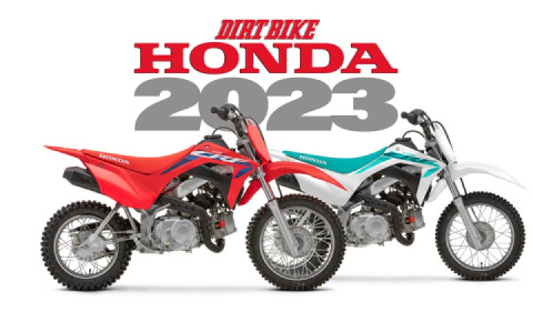 Honda announces 2023 CRF trail family