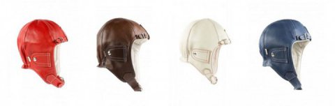 Chapal Leather Driver Helmet