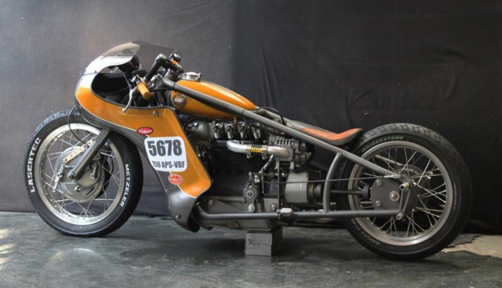 Gonzo Motorcycle: Bonneville Racer Nimbus Type C Odins Fury