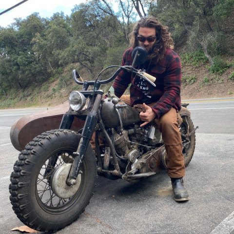 Knucklehead built from scratch from Jason Momoa