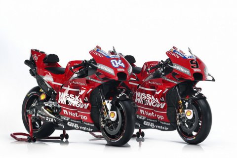 Ducati unveils 2019 MotoGP livery with 'Mission Winnow' branding