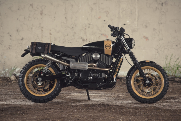 Analog Motorcycles Deliver Whiskey Grade Dirt Custom H-D Street 750