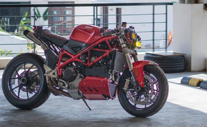 Ducati 1098 Cafe Racer by Buraq Motorcycles