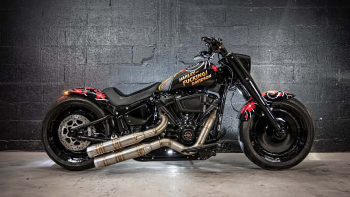 Harley-Davidson “Insert Swear Word” Is the Most Provocative Custom Fat Boy of the Week