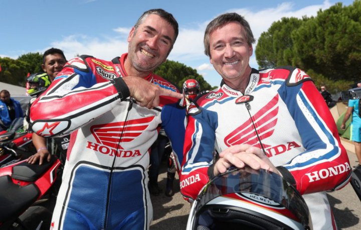 The Honda Fireblade Festival was held within the famous Bol D'or race in France