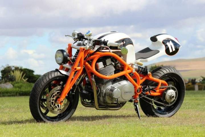 LAVERDA 1000 SFC "Projekt Orange" by Scorch Custom