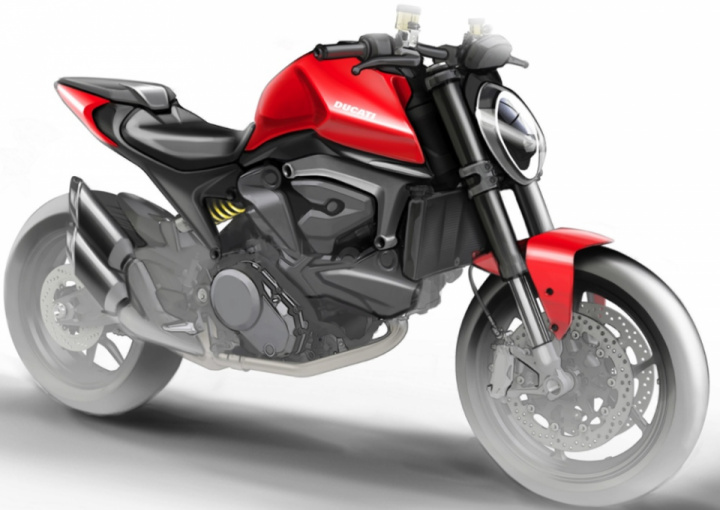 New Ducati Monster 821 in development